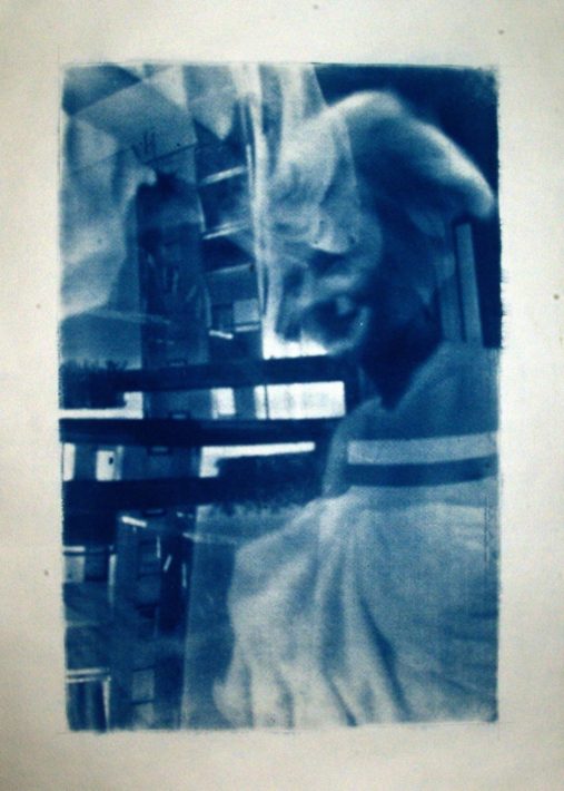 Hegyes Sándor: Camera obscura · cianotípia — CAMO#026/10–16/26